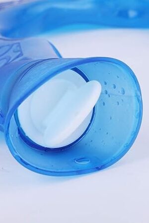 U-Shaped Hot Water Bottle, PVC Explosion-Proof Neck Shoulder Heating Pad, Blue Reusable Heat Pack for Pain Relief, Spill-Proof Wide Mouth Design