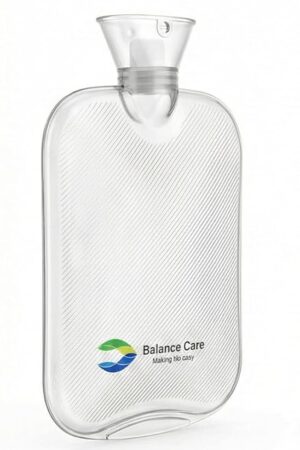 Hot Water Bottle (1 Ltr) | for Pain Relief - Heating Pad for Shoulder, Back, and Neck | Heat Pack Hot Water bottle for Period Cramps and Body Pain (Color May Vary)