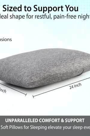Balance Care Memory Foam Pillow, Orthopedic Cervical Pillow for Neck Pain