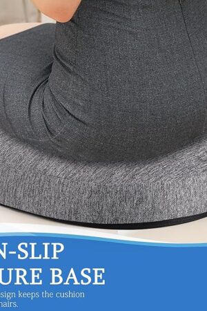 BALANCE CARE MAKING LIFE EASY Ergonomic Memory Foam Donut Seat Cushion